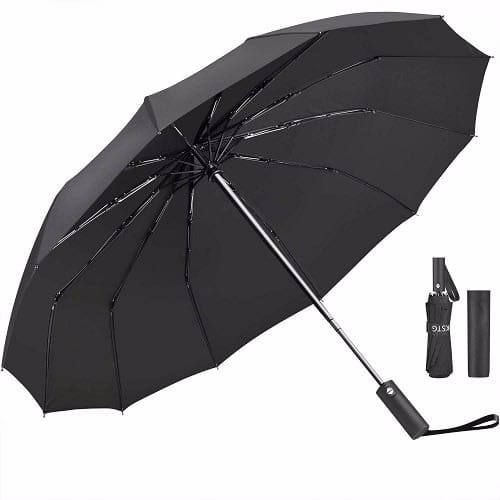 Portable Umbrella + Free Gift - Black