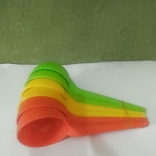 6 Various Colour Deep Food Dishing Plastic Spoon Souvenir