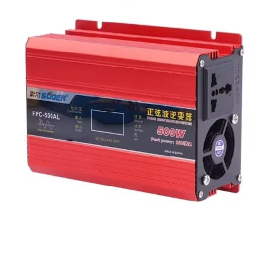 12V 220V 500W Solar Power Inverter - Off Grid Pure Sine Wave Inverter