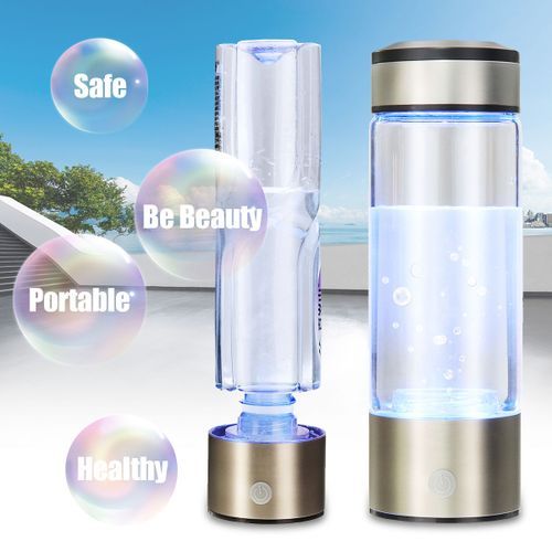 380ml Hydrogen Water Generator With USB Bottled Alkaline Water Maker Connector Hydrogen Rich Water Bottles Water Purifier WIEDS
