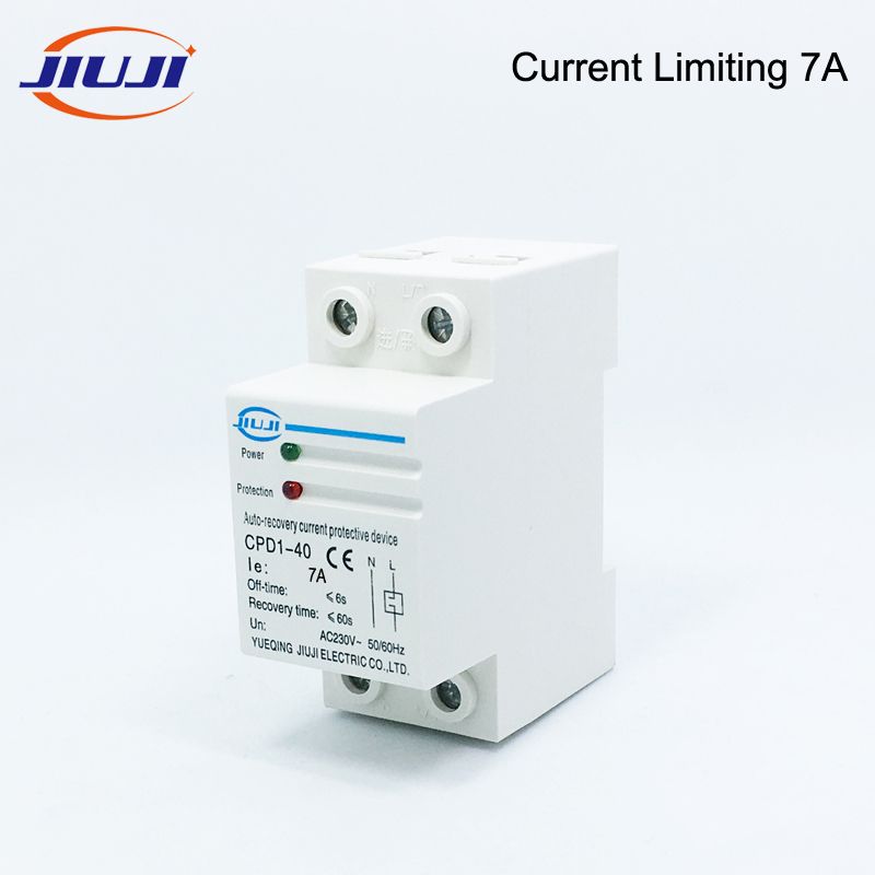 JiuJi 7A 7ampere 1540W Household Din Rail Automatic