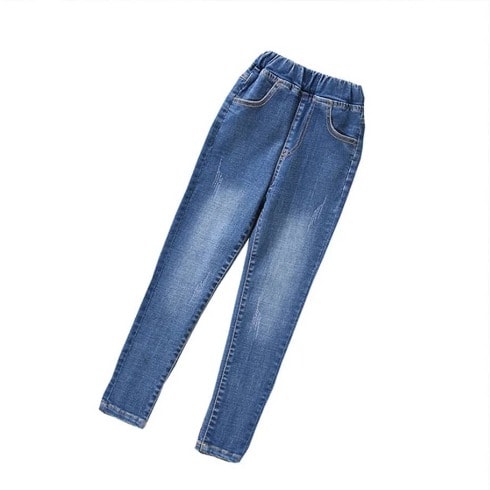 Girl Denim Trouser- Blue