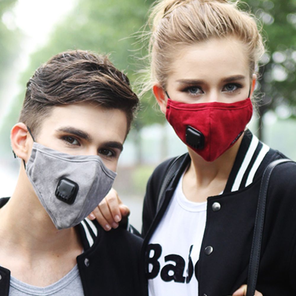 Anti Pollution PM2.5 Dust Mask Air Filter Mouth Masks Warm