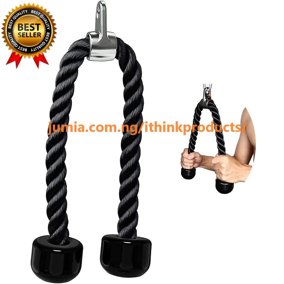Tricep Rope/Gym Training Pull Down Workout Exercise Cable