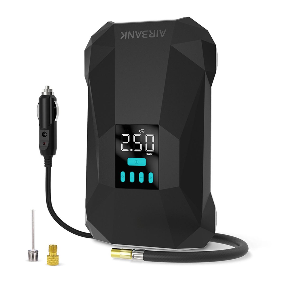 12V DC Wireless Smart Air Pump With LED Light 150PSI