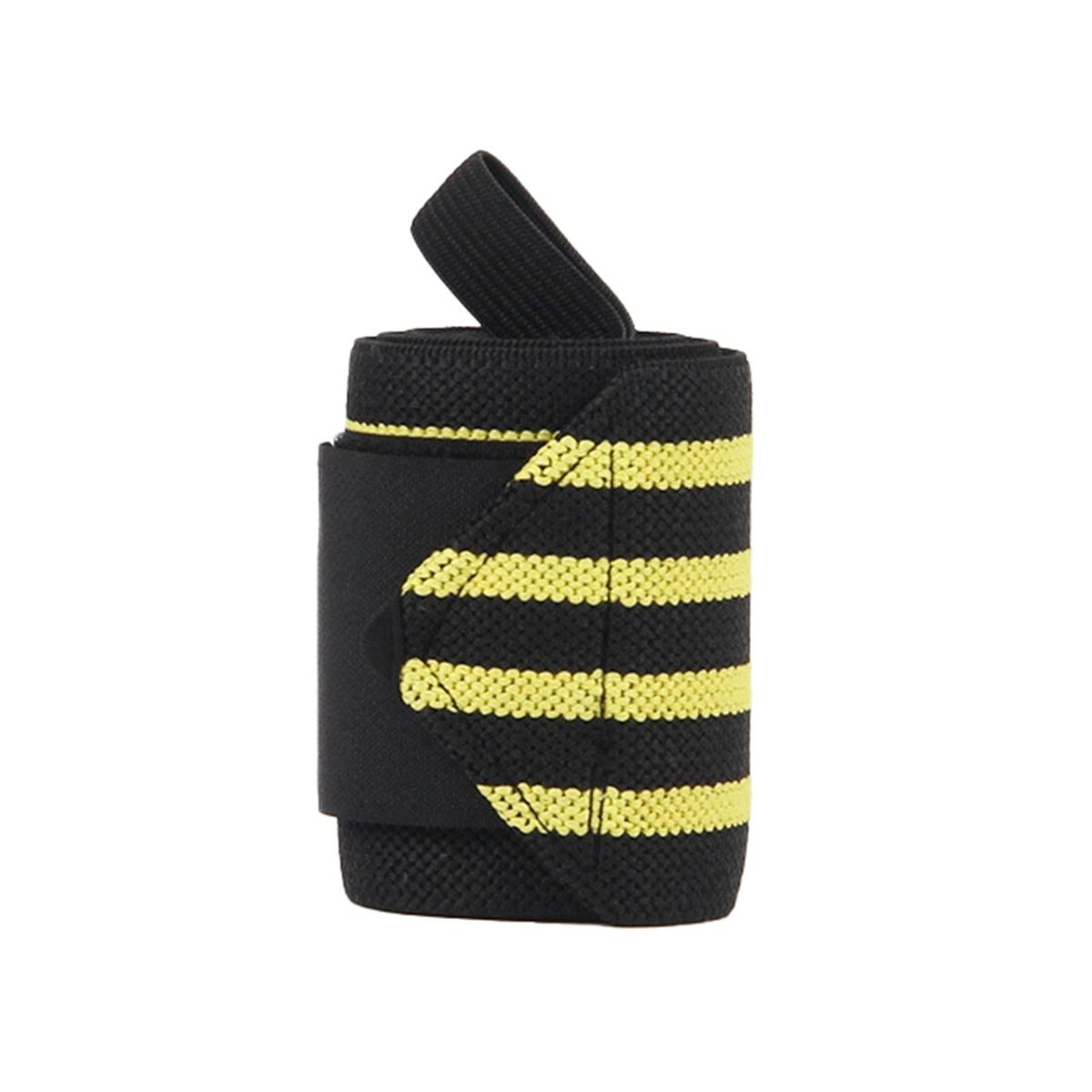 1 Pc Sports Wristband Elastic Bandage Hand Sport Wristband Yellow