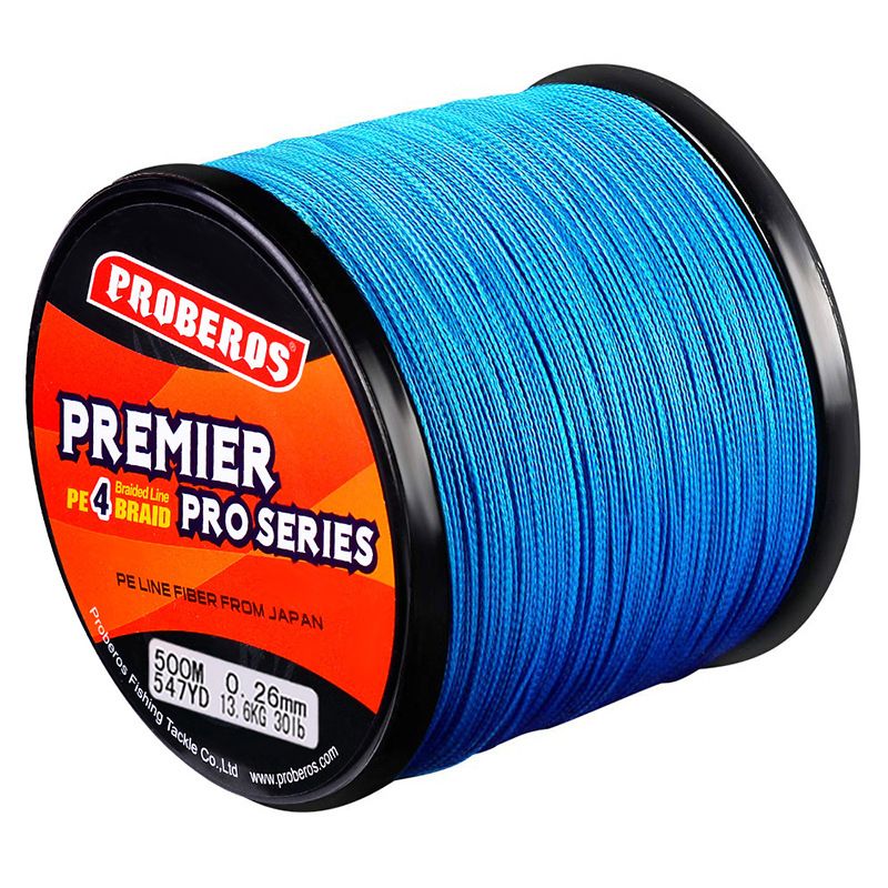 PE Fishing For Line Wire PE Strands Fishing Super Multicolor 4 Braided Strong Saltwater 500M Line Multifilament
