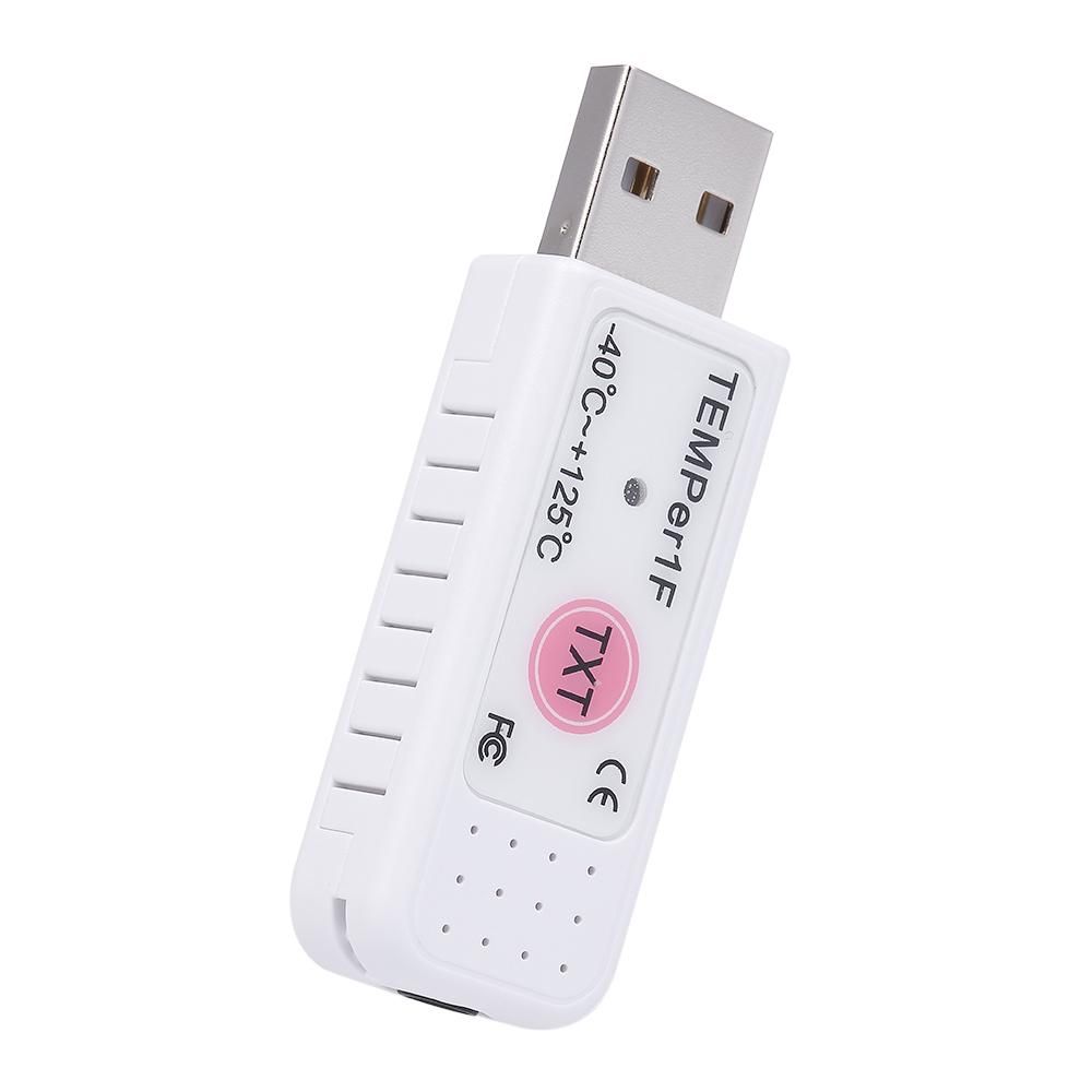 PCsensor USB Thermometer Temperature Sensor Data Logger Recorder for PC Laptop White