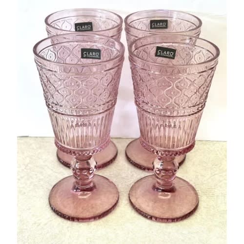 Claro Set Of 4 Wine Goblets - 9oz