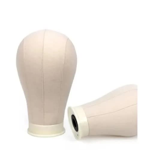 Canvas Mannequin Head For Making Wig - 1 Piece