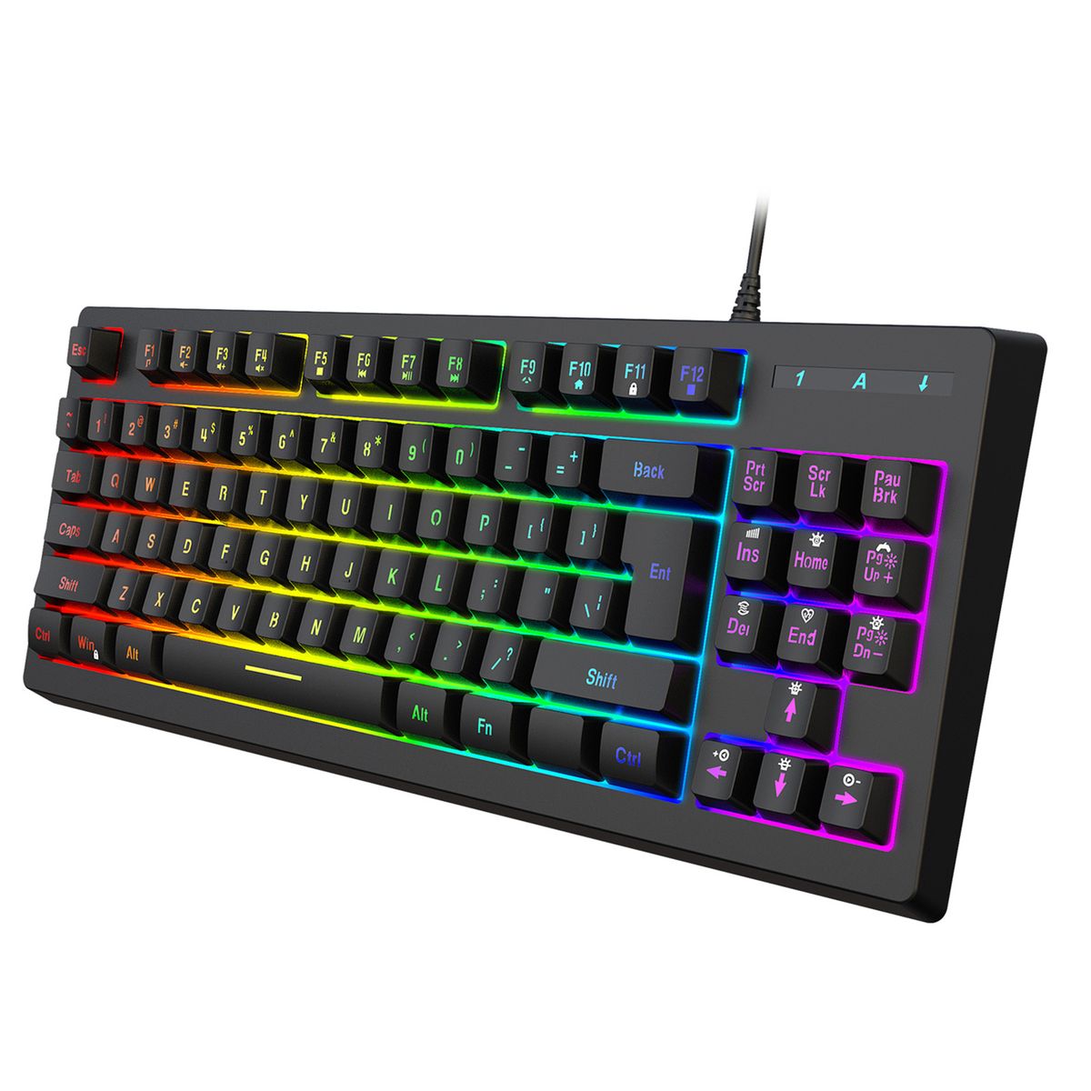 Y200 USB Wired Gaming Keyboard Membrane Keyboard 87