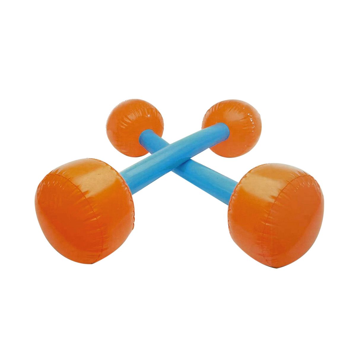 2Pcs Inflatable Hammer Inflatable Hammer Summer Battle Rafts Orange