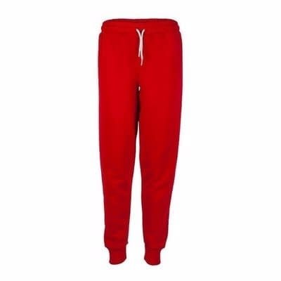 Plain Joggers - Red