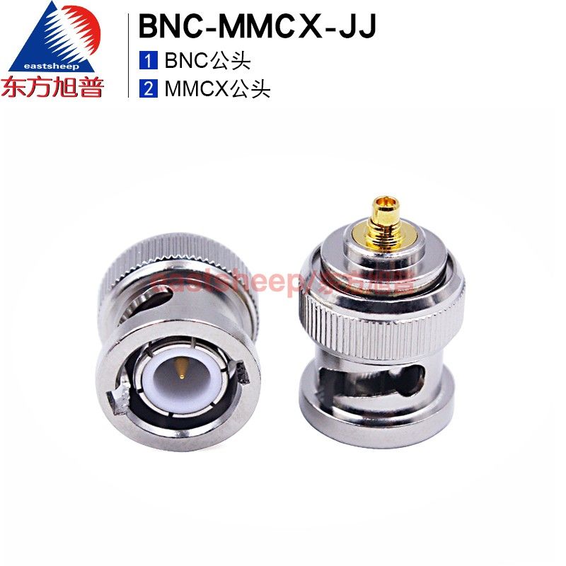 Eastsheep RF Connector BNC MMCX-JJ BNC Male To MMCX Male