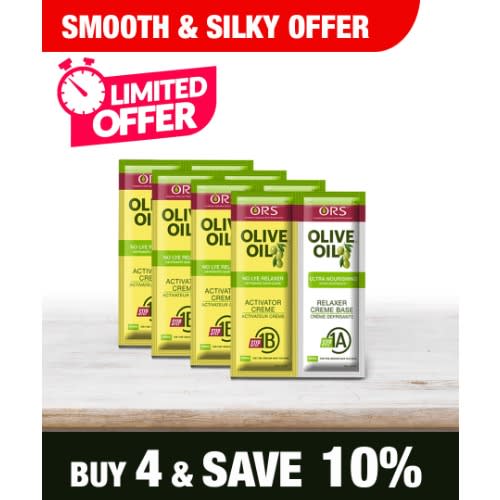Olive Oil Ultra Nourishing Relaxer/Activator Creme - 65g X4