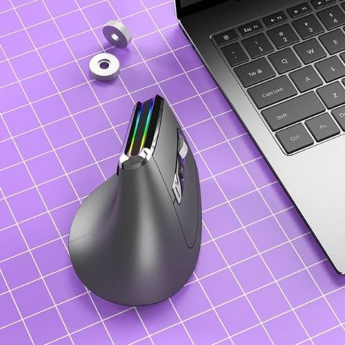 Bluetooth Triple Mode Rechargeable Ergonomic Office Computer