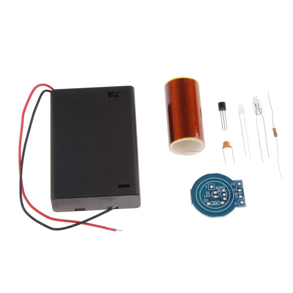 Mini SSTC Tesla Coil DIY Kits Wireless Transmission Light