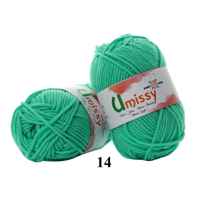 4pcs Crochet Yarn Cotton Knitting Yarn Crochet Yarn For Knitting Anti-Static Soft Cheap Yarn Factory Price For Sale-4pcs 14