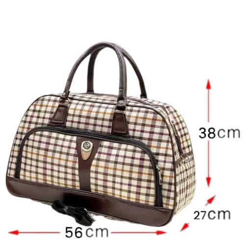 Duffel Trips Packs Luggage Multipurpose Checkers Bag