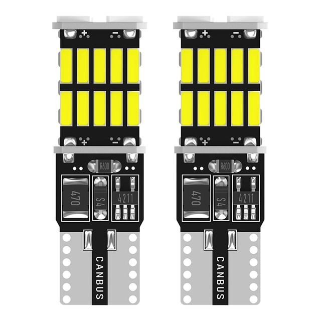 2/10x T10 W5W Canbus Car LED Bulb For BMW Mini Cooper R56 R53 E90 E46 F20 F10 E39 Z4 Interior Dome