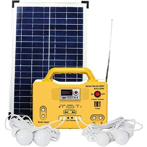Solar Lighting System - 4bulbs - 20w