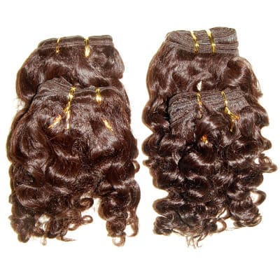 Indian Kinky Curls 10" - #1b