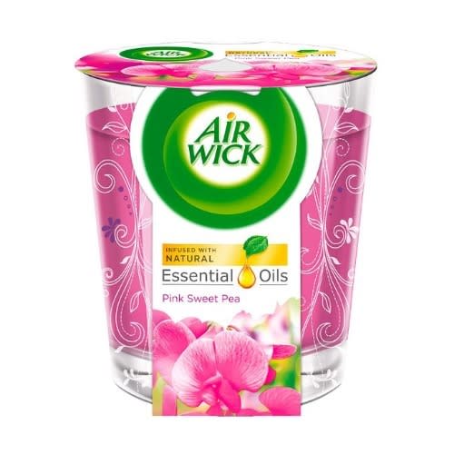 Essential Oils Candle - Pink Sweet Pea -105g X 6Pieces