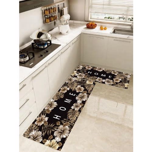 Kitchen Runner Floor Mat - 2pcs