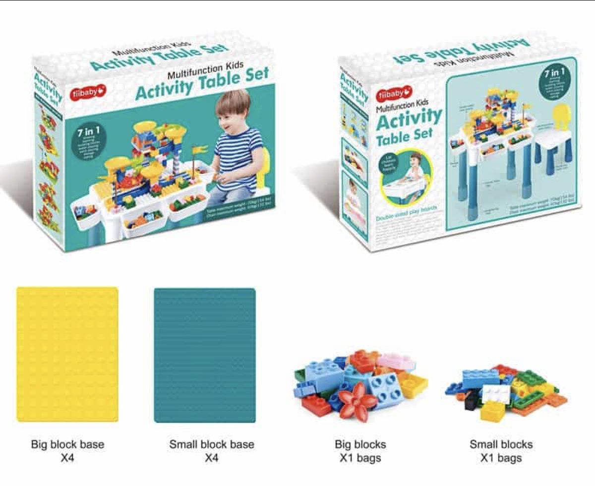 Baby Activity Table Set