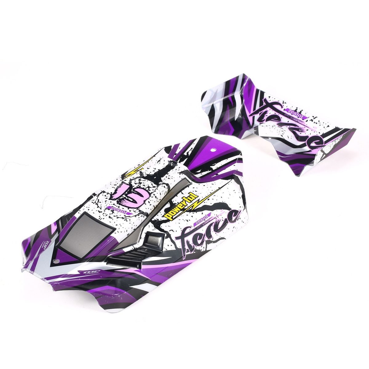 PVC Car Shell For Wltoys 124019 1/12 RC Car Parts 1836