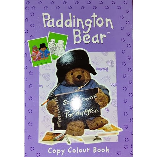 Paddington Bear Copy Colour Book