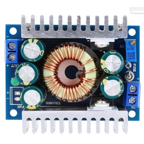 12a Dc-dc Power Supply Module High Power Low Ripple Adjustable 95% Efficient Step-down