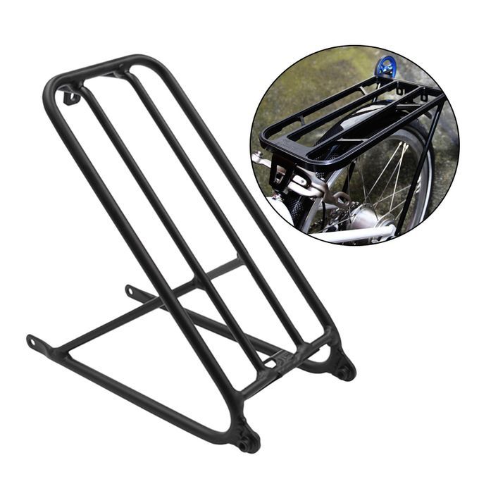Bike Bicycle Rack Carrier Mountain Rear Top Loads Rack Freight  Black