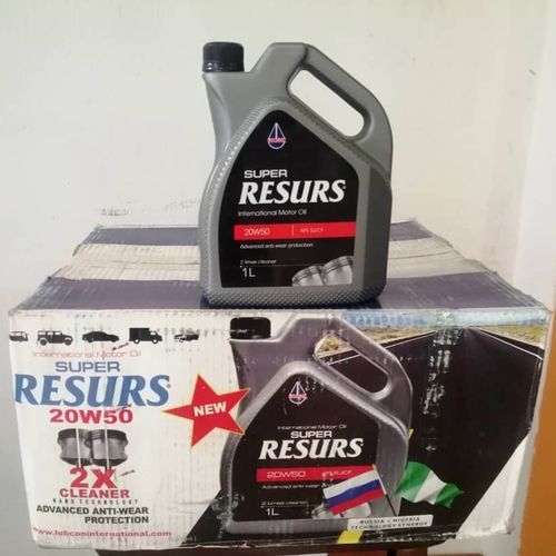Super RESURS - Advanced Motor Oil - Engine Oil 1L 1 Carton Of 10 X 1L