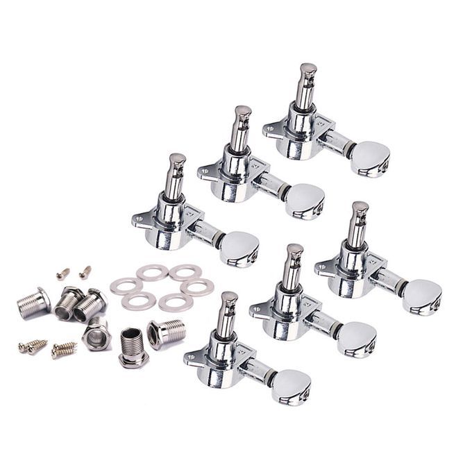 6L Guitar Tuning Peg Machine Heads For Electric Guitar DIY Replacement