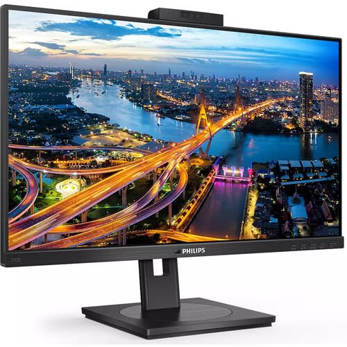 242b1h 23.8" 16:9 Adaptive-sync Ips Monitor Webcam And Speaker