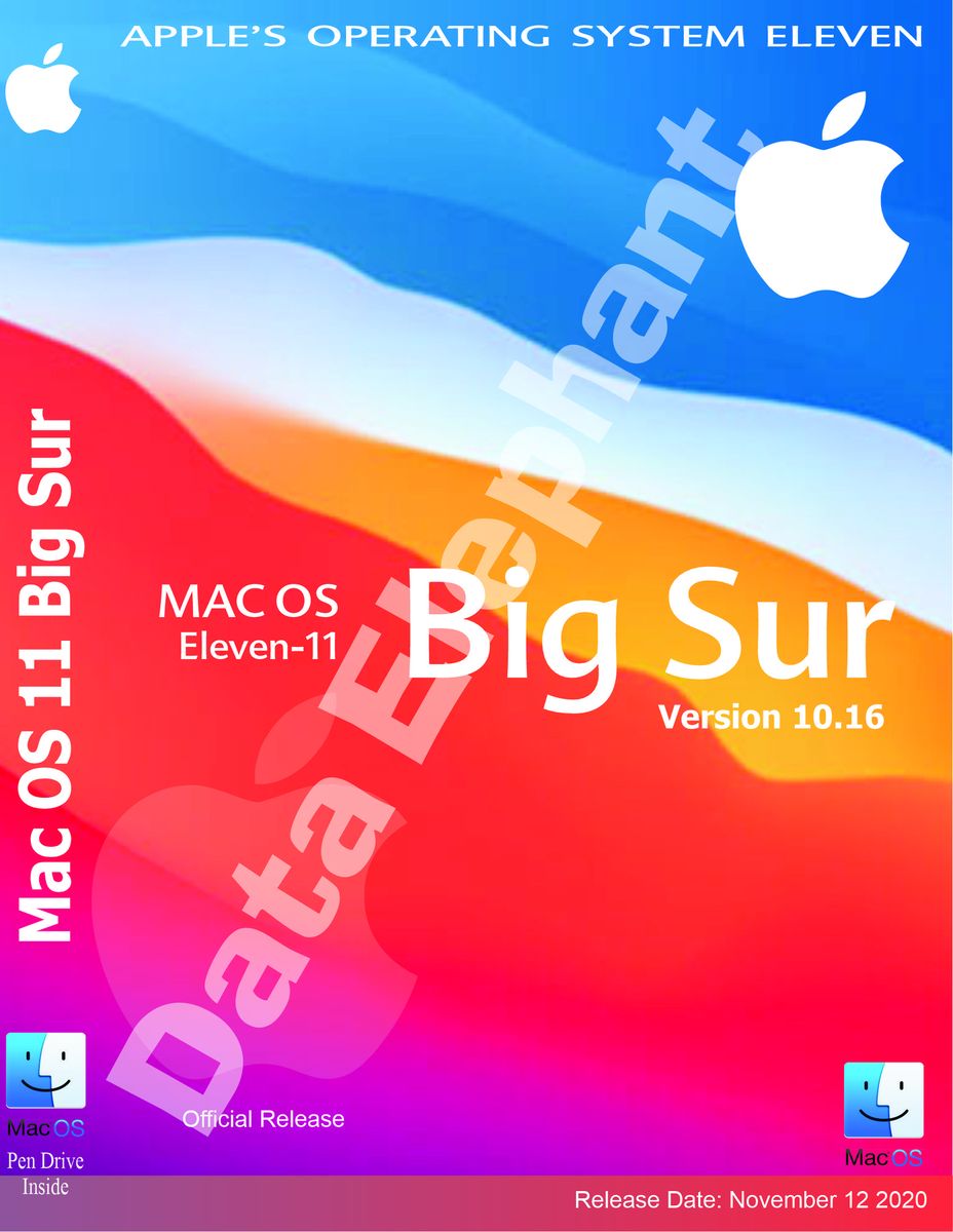 Mac OS Big Sur 11 (v10.16)