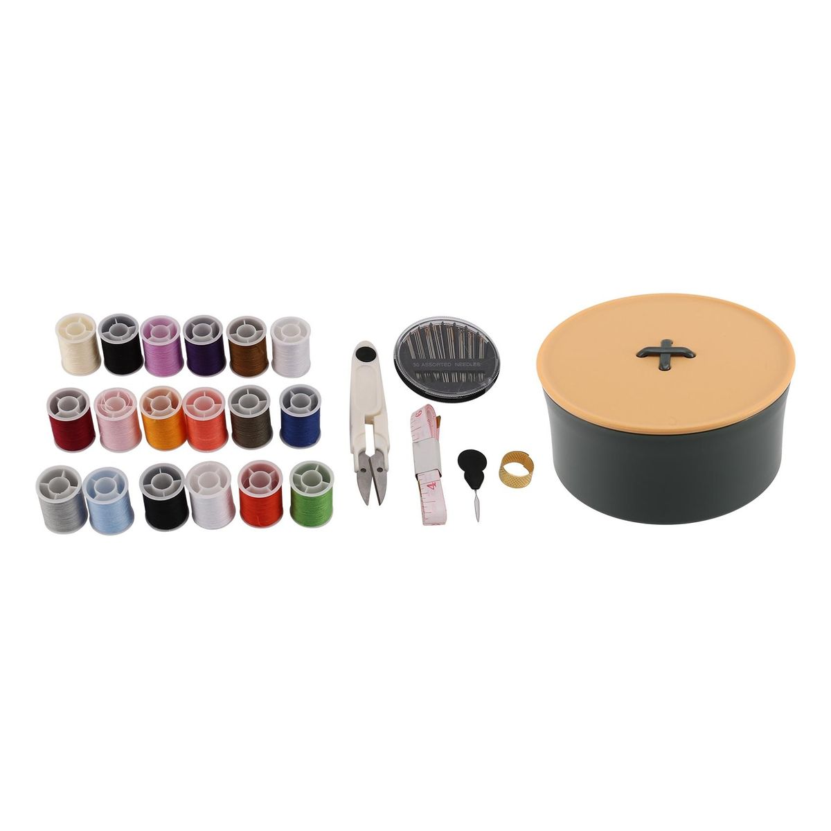 Travel Sewing Tools Accessories Portable Sewing Kits Yellow