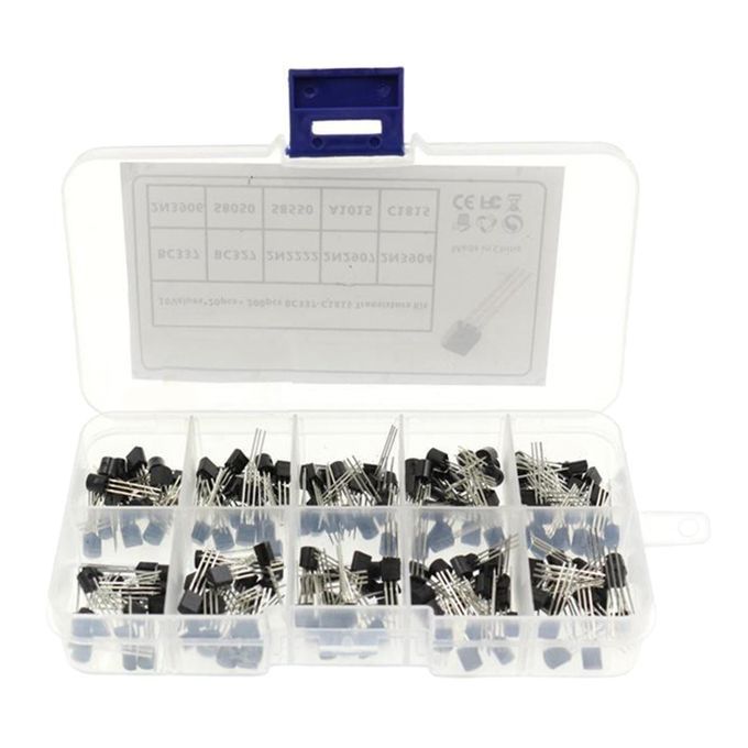 200Pieces 10 Vales NPN  Power General Purpose Transistor Assortment