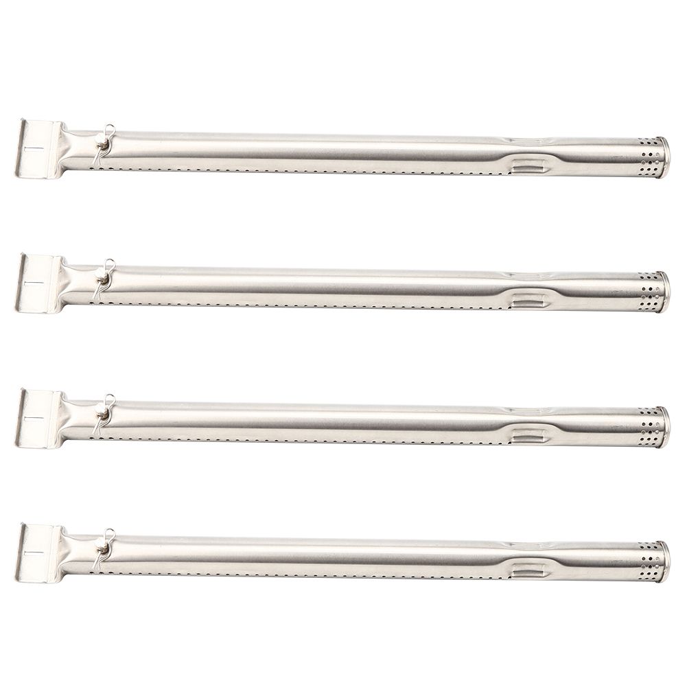 4Pcs Corner Pipe Burner Replacement For Charbroil-Silver