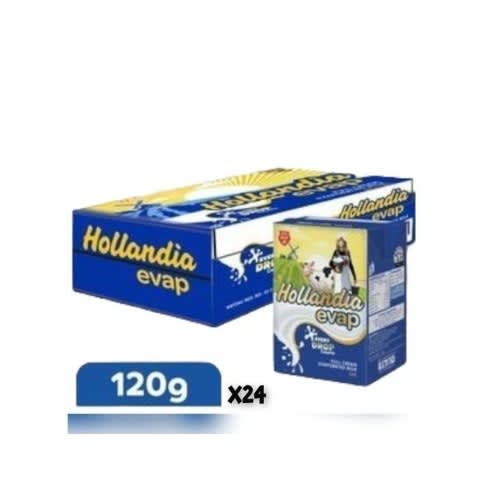 Hollandia Evaporated Full Cream Milk 120g X24pcs
