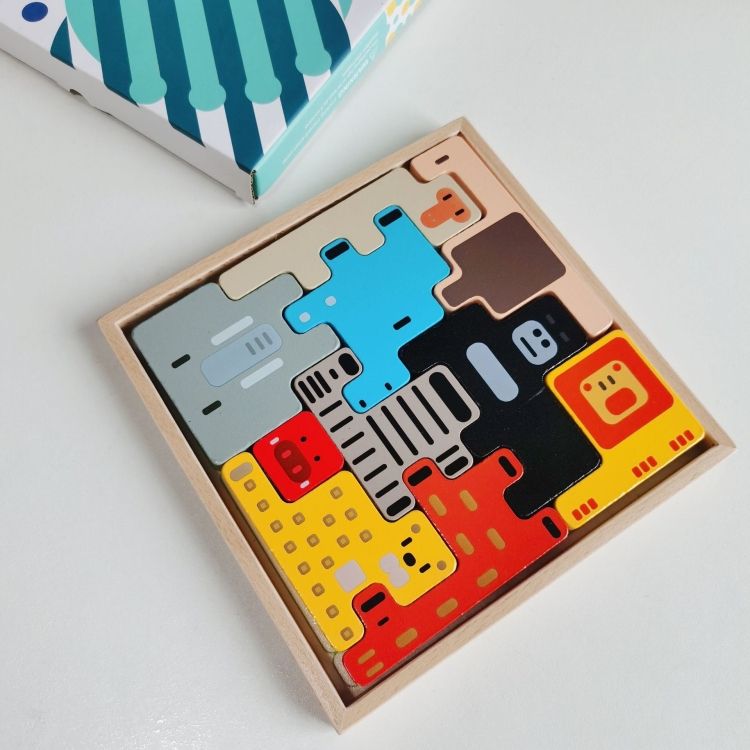 Children Early Teaching Wooden Passion Toys