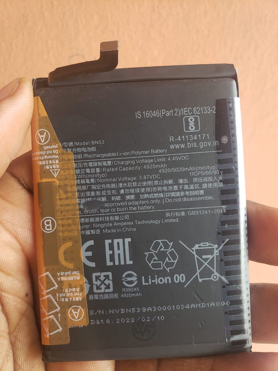 Mi 10T/10T Pro Replacement Battery