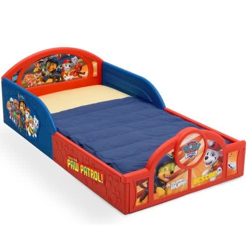 Nick Jr. Paw Patrol Plastic Sleep And Play Toddler Bed By Delta Children
