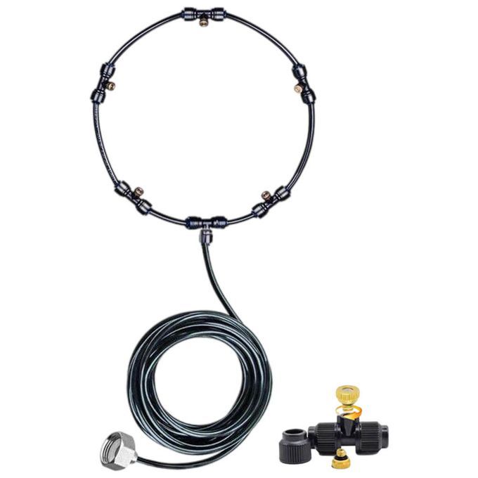 Cooling System DIY Patio Lawn Kits Mister Nozzles Greenhouse 18m