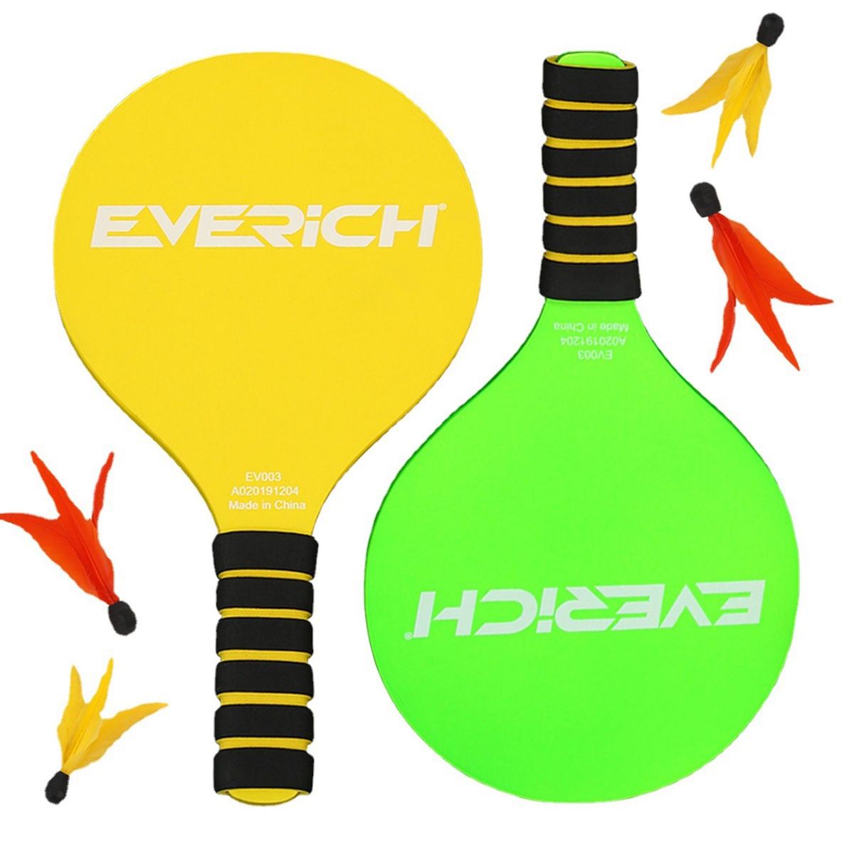 1 Set Racket Set Wooden Board Racket Set