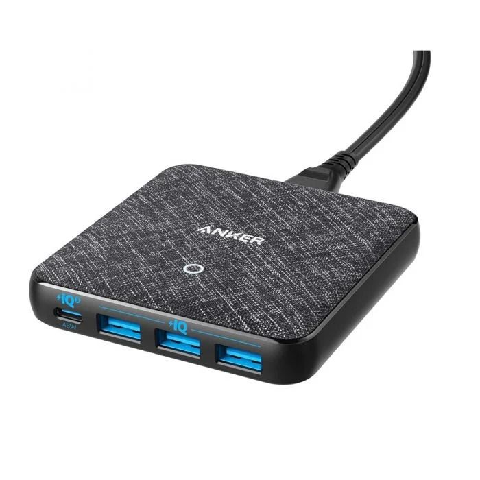 Powerport III - 4Ports - Black - 65w