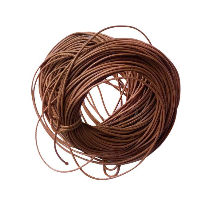 10 Meter  Nylon String Rope For DIY Bracelet Jewelry Light Coffee