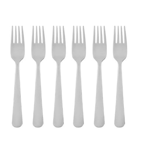 Dragon - Salad - Dessert Fork -  6 Pieces - Stainless Steel