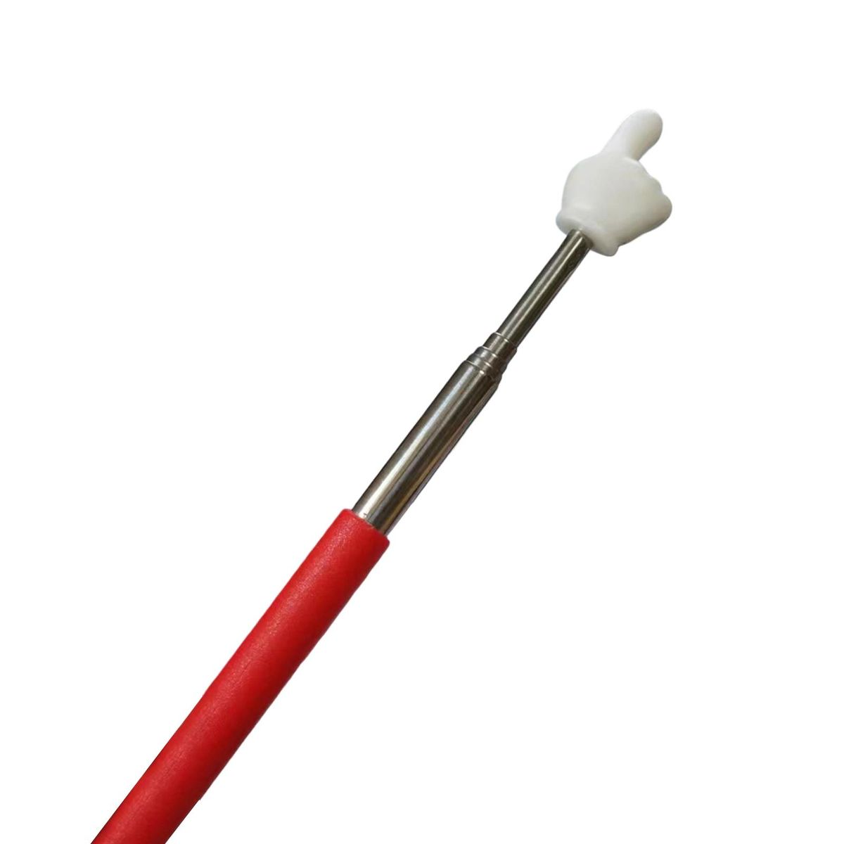 Break-resistant Metal Pointer Telescopic Handheld for Classroom Red